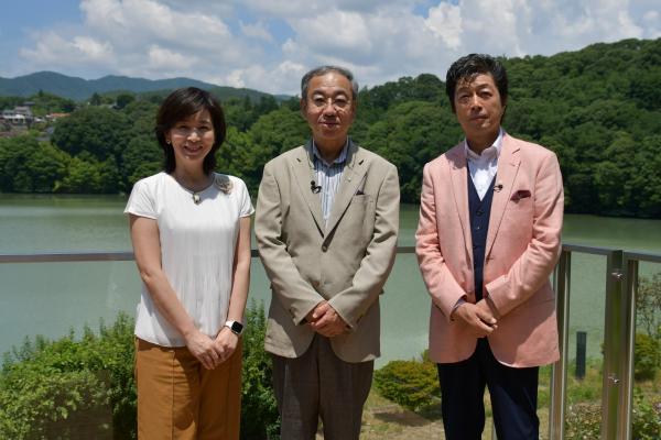 ビヨンド東京に出演する中村さんと伊藤さんと伊那市長