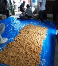 味噌造り風景3(写真)