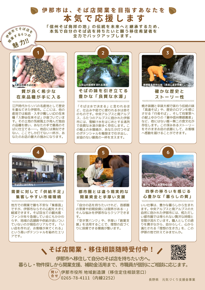 12月7日銀座NAGANOイベントチラシ（裏）