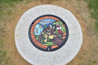 ポケモンマンホール「ポケふた」