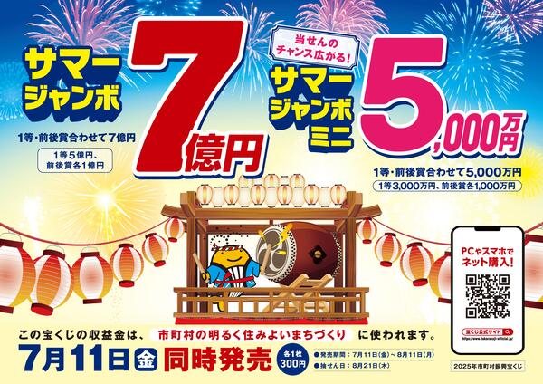 サマージャンボ宝くじ発売概要