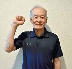 学生自治会長さんの写真