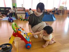 センターの親子
