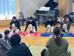 ピアノ連弾&ドレミパイプ体験