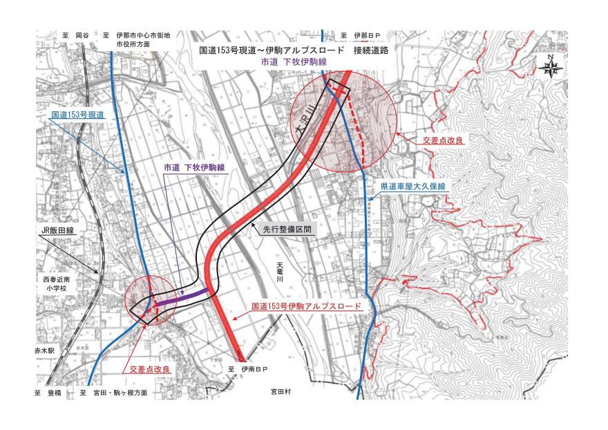 下牧伊駒線位置図