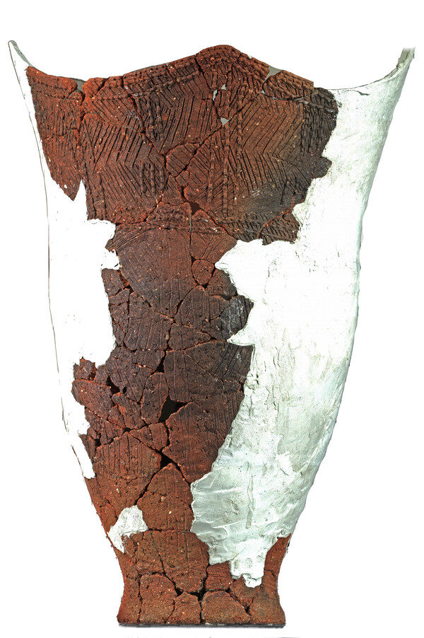 月見松遺跡から出土した縄文土器