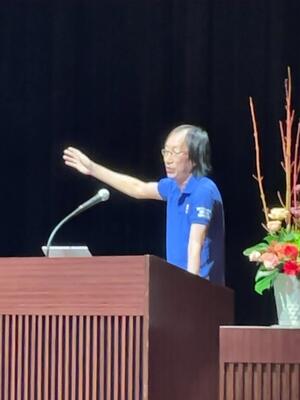 児玉哲哉 氏 記念講演の様子