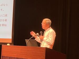 白鳥市長講演