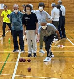 運動講座　ボッチャ