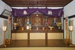 画像　進徳館内の五聖像