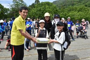 表彰式の様子