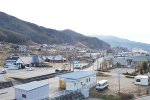 住宅の前には「道の駅　南アルプスむら長谷」があります