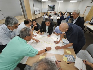 意見交換会の様子(高遠町総合支所)