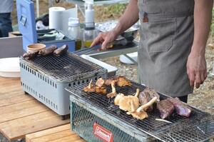 ジビエときのこの写真