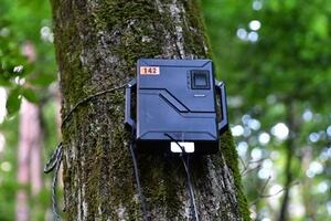 くくり罠センサーの写真