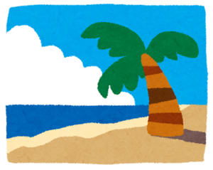 海のイラスト