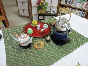 初夏のお茶会写真