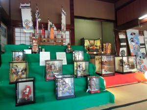 五月人形展　展示の様子