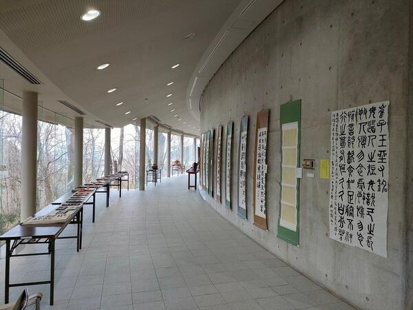 高遠高校卒業制作展示風景